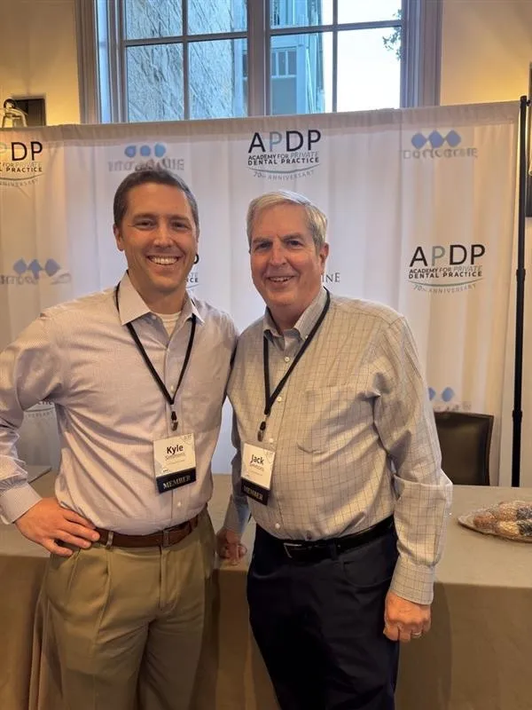 Kyle and Jack Simmons at the APDP annual meeting.