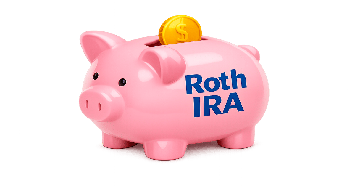 Roth IRA Piggy Bank