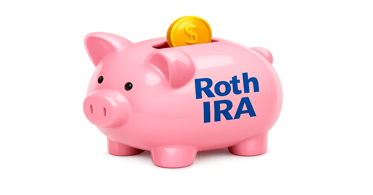 Roth IRA Piggy Bank